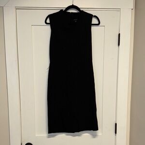 Ann Taylor Classic Black Midi Dress